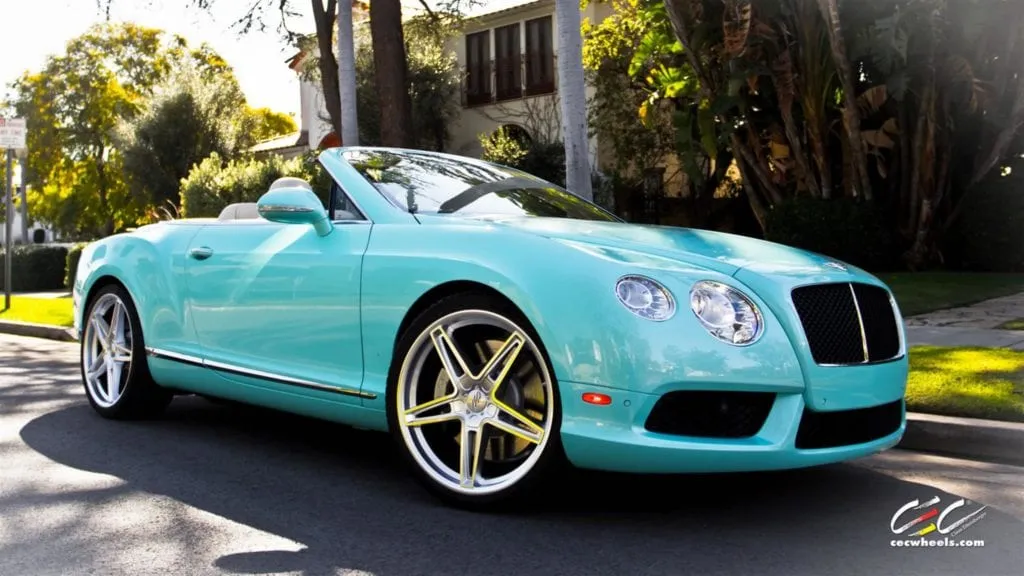 Bentley Continental GT with CEC Wheels