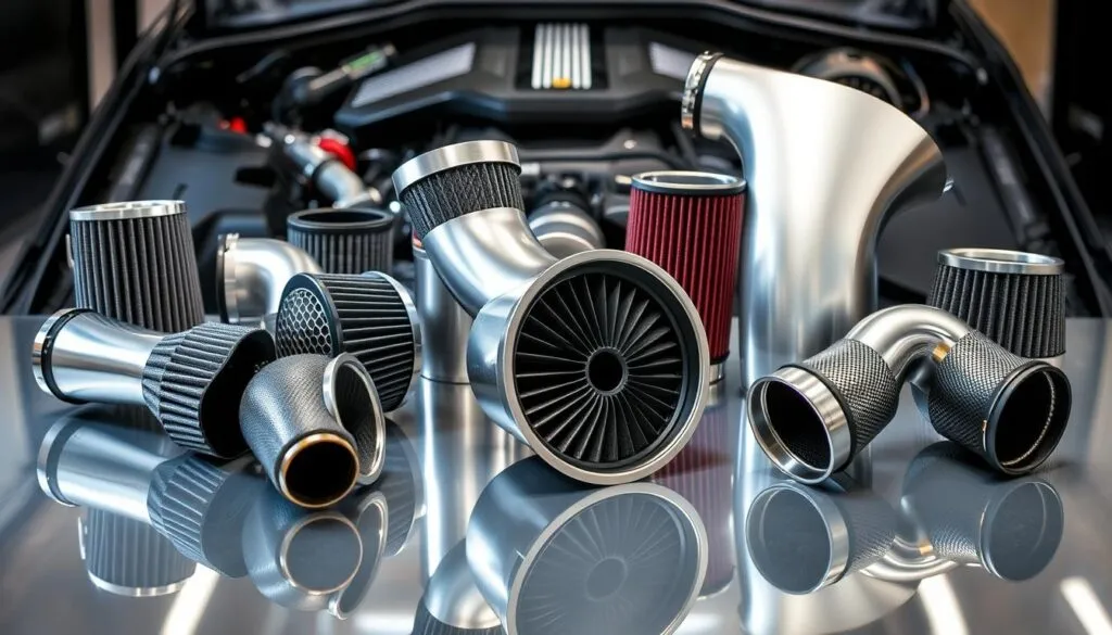 Cold air intake designs and filter placement