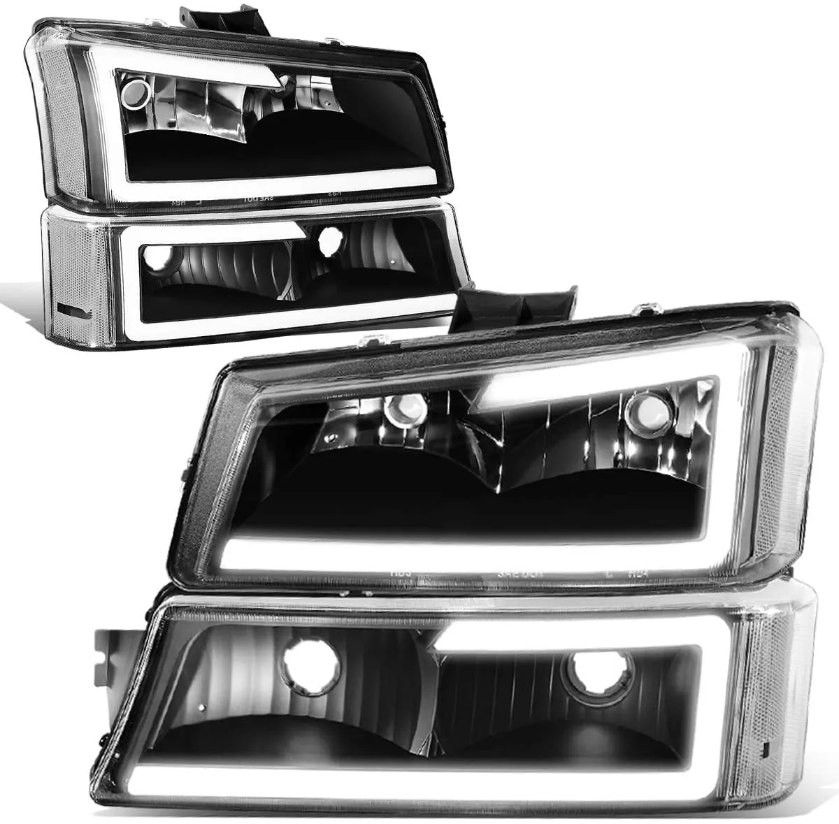 DNA Motoring 3D LED Headlights - A Truck Drivers Dream