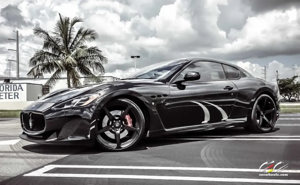 Maserati GranTurismo with CEC Wheels