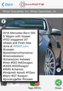 Wheel Specialists - Automotive Business Instagram Photo With Caption