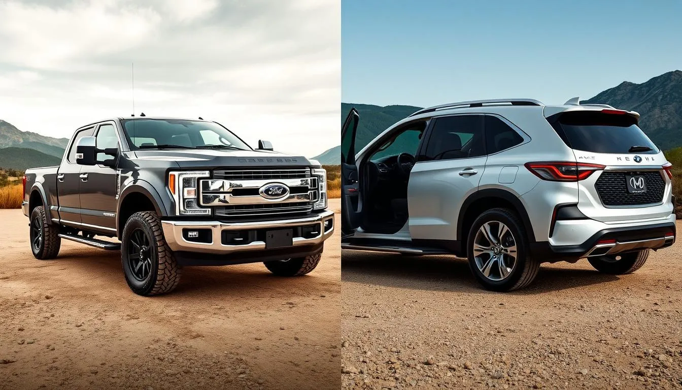 Truck vs SUV: Family, Towing, and Daily Use