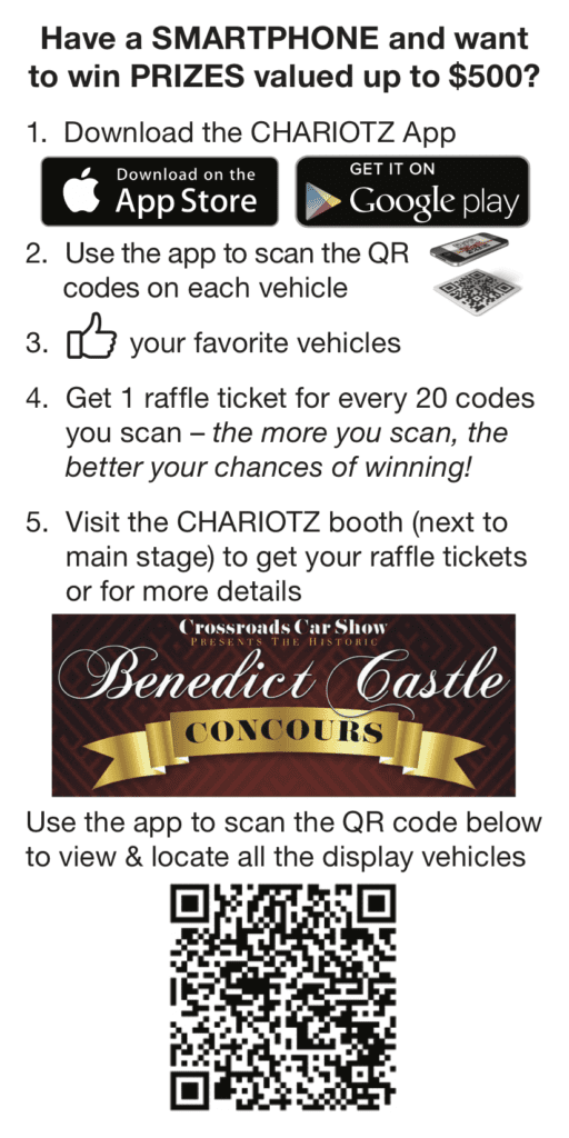 Benedict Castle Concours Flyer