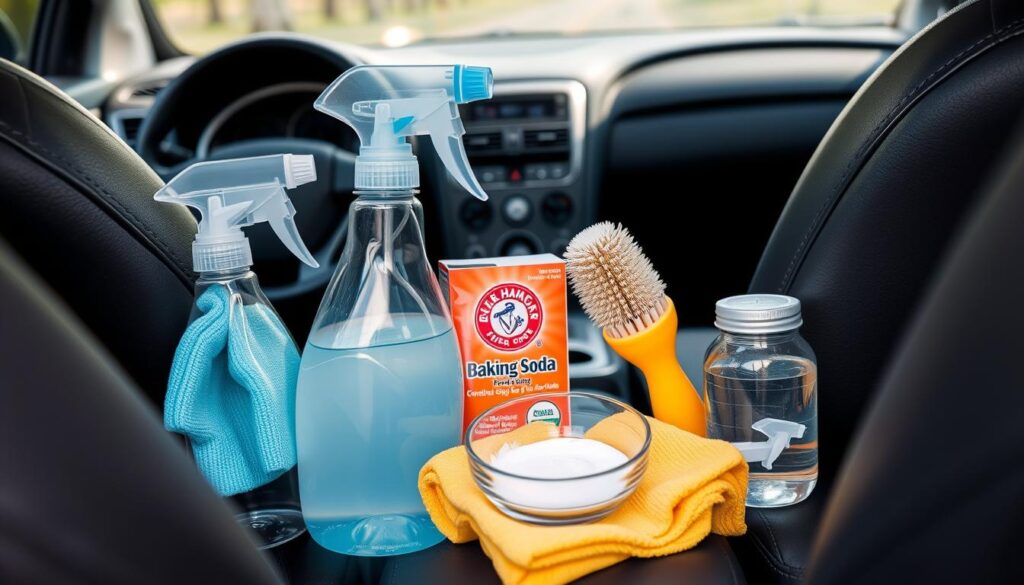 car interior cleaning supplies