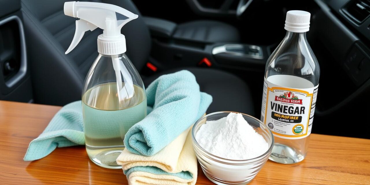 DIY Car Interior Cleaning: Household Products Guide