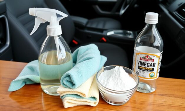 DIY Car Interior Cleaning: Household Products Guide